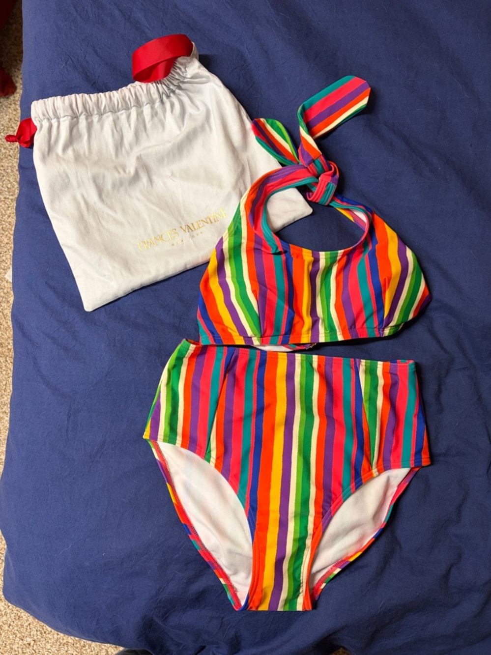 France’s valentine bikini xs never worn